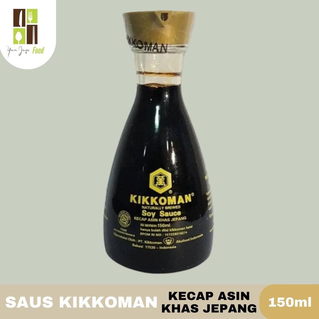 

Kikkoman Kecap Asin Khas Jepang Halal Soy Sauce Dispenser [150ml] Nugi