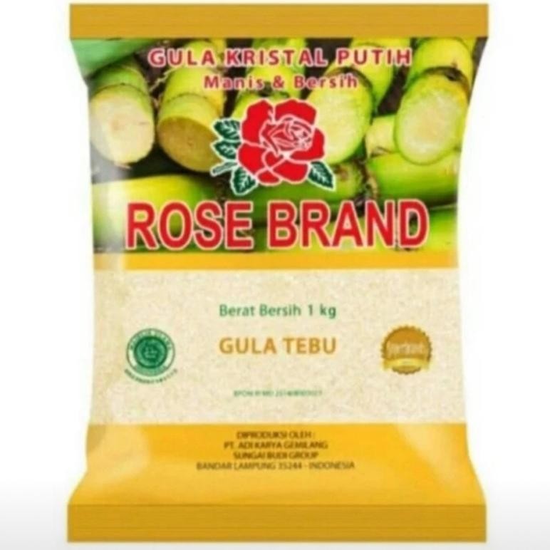 

GULA PASIR ROSE BRAND TEBU 1KG kuning Nugi