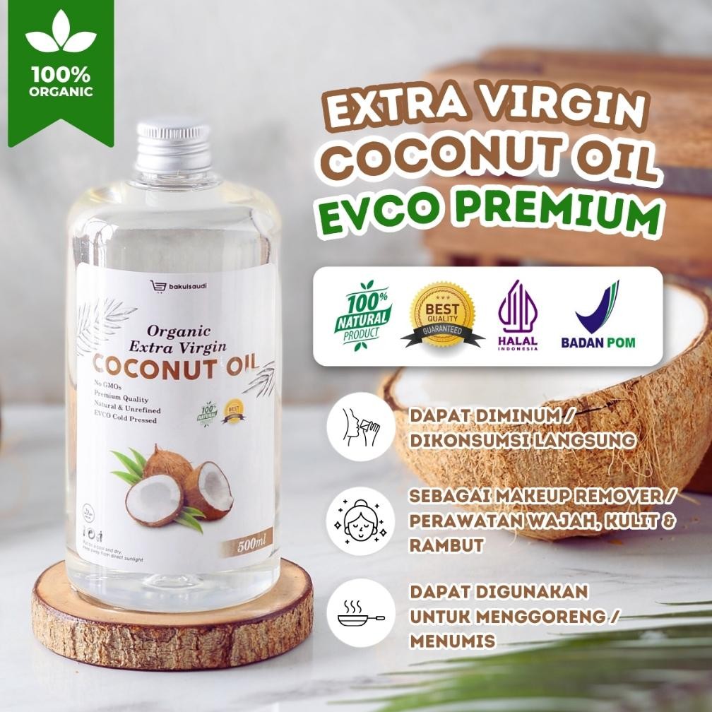 

Organic Extra Virgin Coconut Oil Cold Pressed VCO EVCO Ekstra Virgin Minyak Kelapa Asli 100% Organik Nugi
