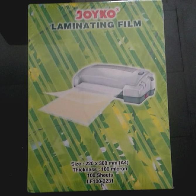 

Promo Plastik Laminating / Laminating Film joyco 220308mm (A4) COD