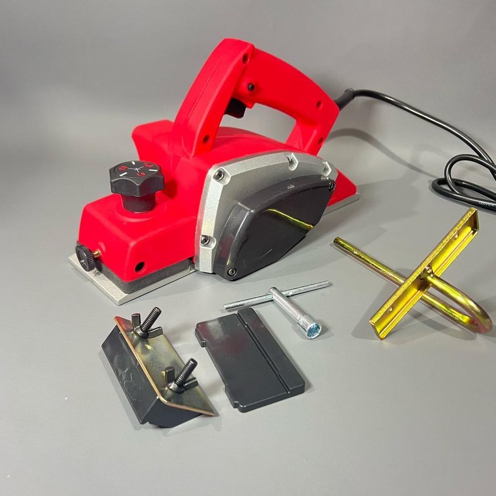 ELLKA Mesin Serut Planner Kayu Mesin Ketam Sugu Planer Listrik