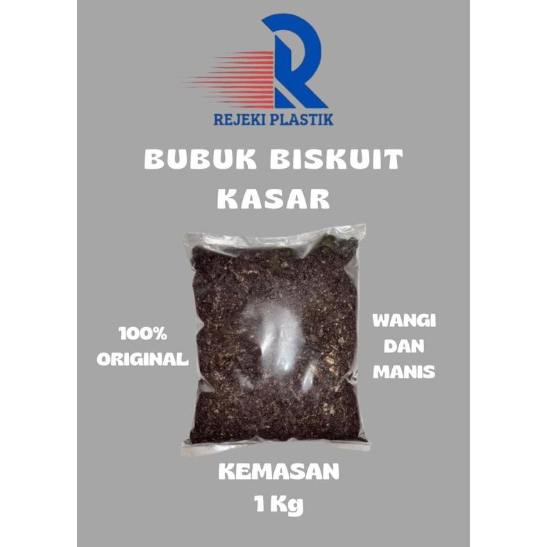 

BUBUK BISKUIT KASAR 1 Kg - Topping Makanan/Minuman 1 Kg Nugi
