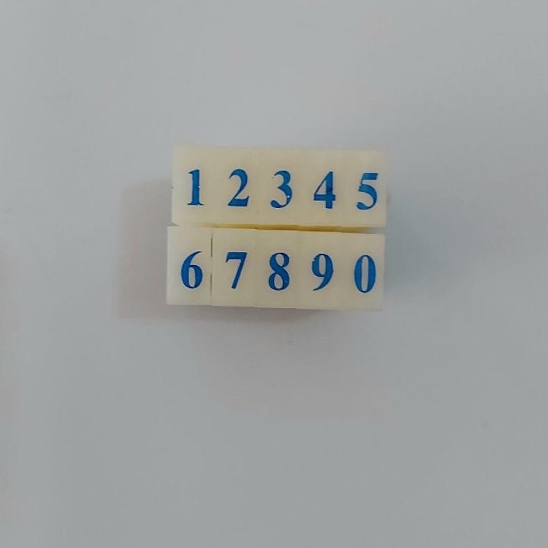 

Stempel Angka Rakitan (S5) Stempel Number Rakitan (10 Digit) Stempel Karet Motif Angka Bongkar Pasang RB3