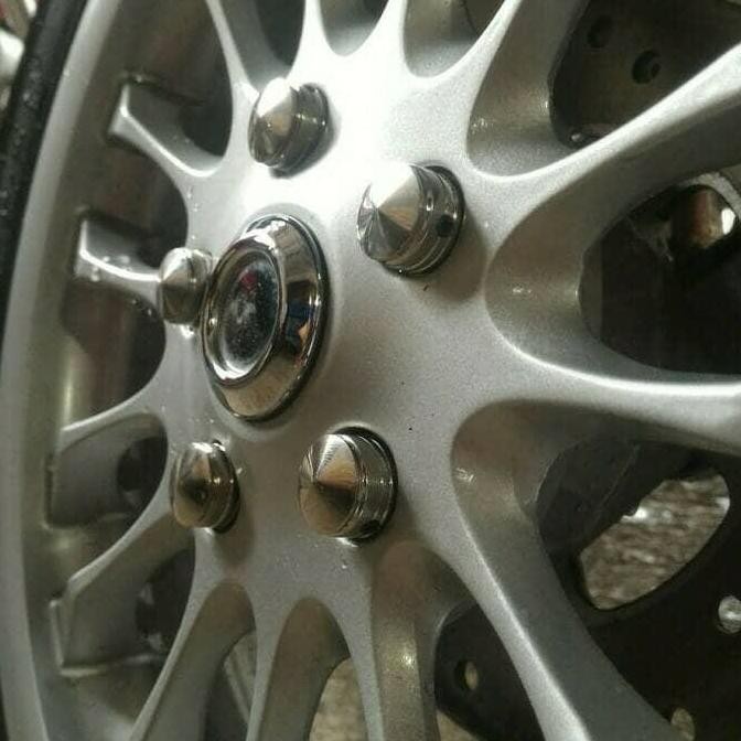 Tutup baut velg vespa primavera,sprint.Aksesoris vespa (satuan) TERBARU