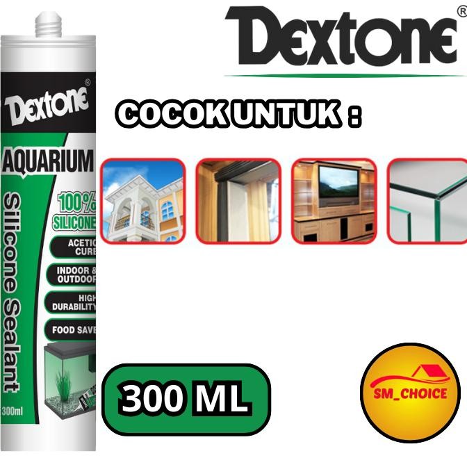 LEM AQUARIUM BOTOL LEM DEXTONE AQUARIUM LEM KACA AQUARIUM DEXTONE 228