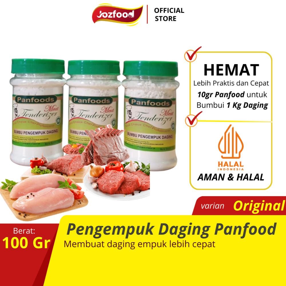 

Bumbu Pengempuk Daging Seafood Daging Ayam Ekstra Getah Pepaya Cepat Empuk dan Hemat Waktu Nugi