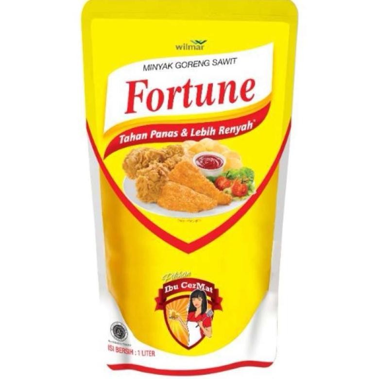 

Minyak Goreng Fortune 1 Liter Tahan Panas Renyah Nugi