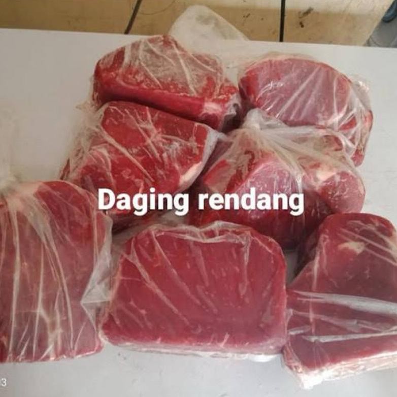 

Daging Rendang Utuh 1kg Dan Potongan Segar Halal Nugi