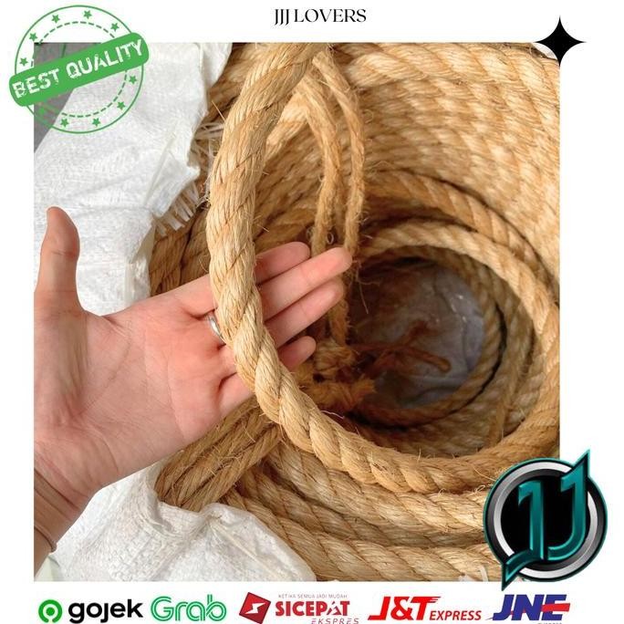 

Tali Tambang Besar Tambang Manila Goni Kapal Dadung 19Mm Per 100 Meter