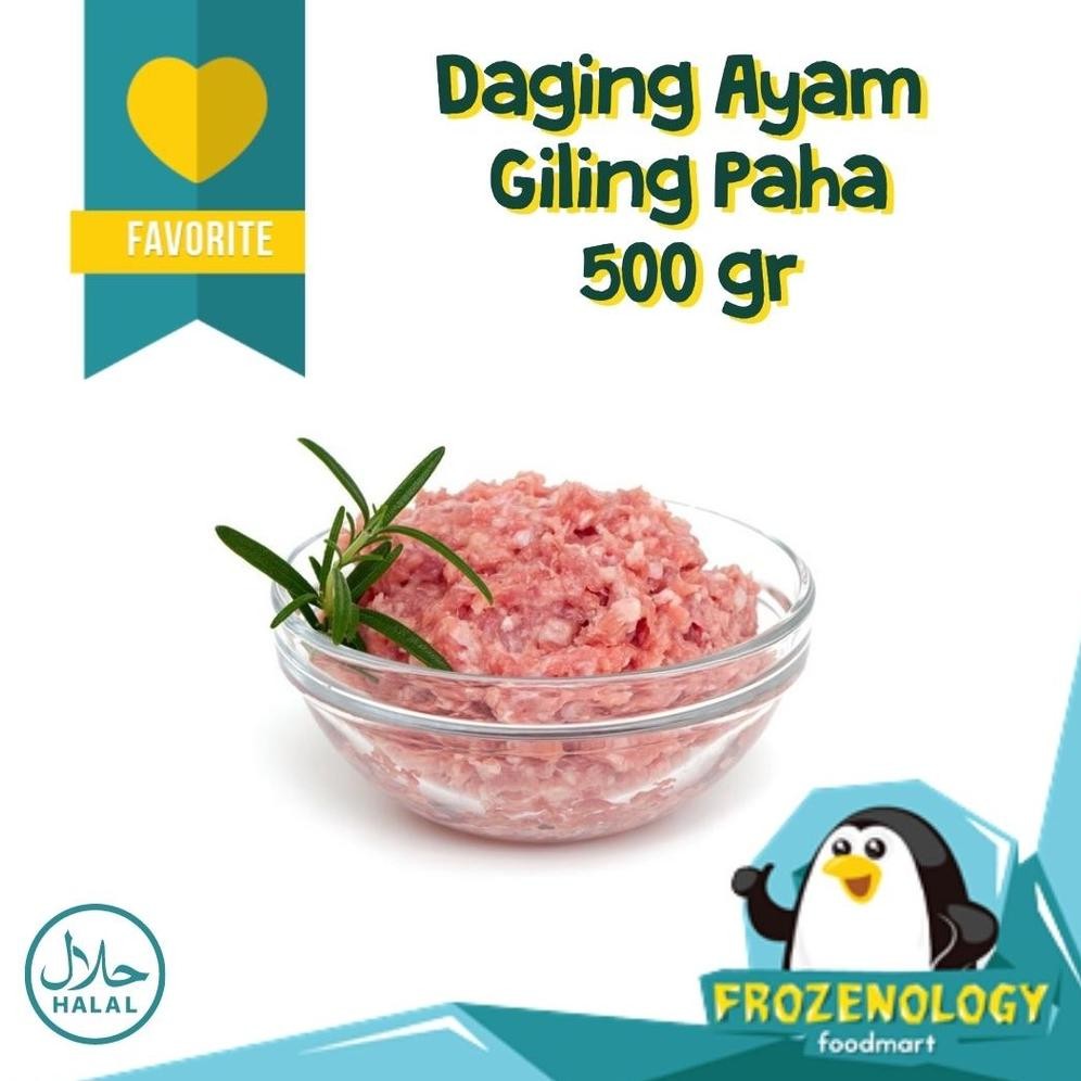 

Daging Giling Ayam Paha Tanpa Kulit 500 Gr | Giling Paha Ayam Nugi