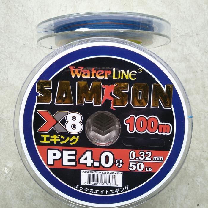 Senar Pe Water Line Samson X8 Multi
