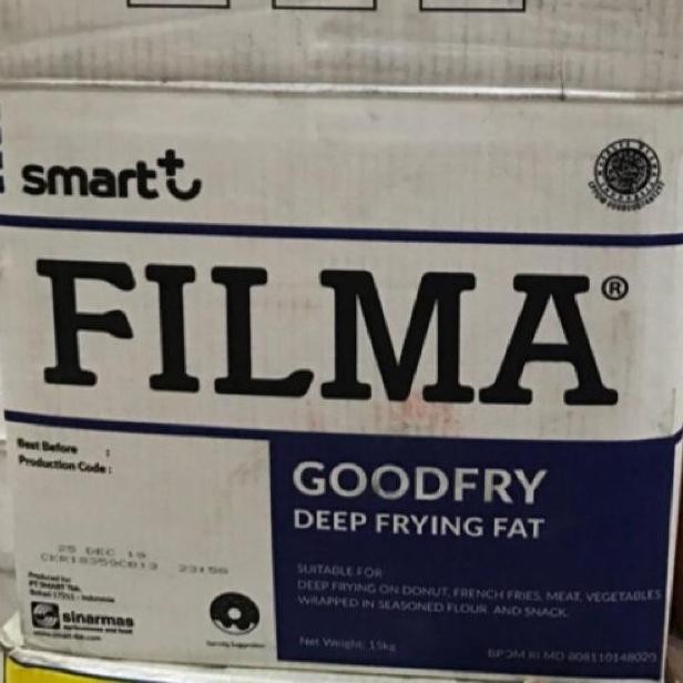 Filma Minyak Goreng Padat 15Kg - Minyak Beku Untuk Bakery Dan Industri Diskon