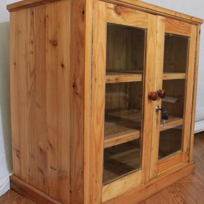 New Lemari Mini Klasik / Lemari Buku / Lemari Anak bahan kayu solid