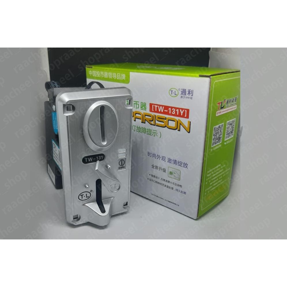 Coin Slot LED TW131 , Coin Acceptor Nugi