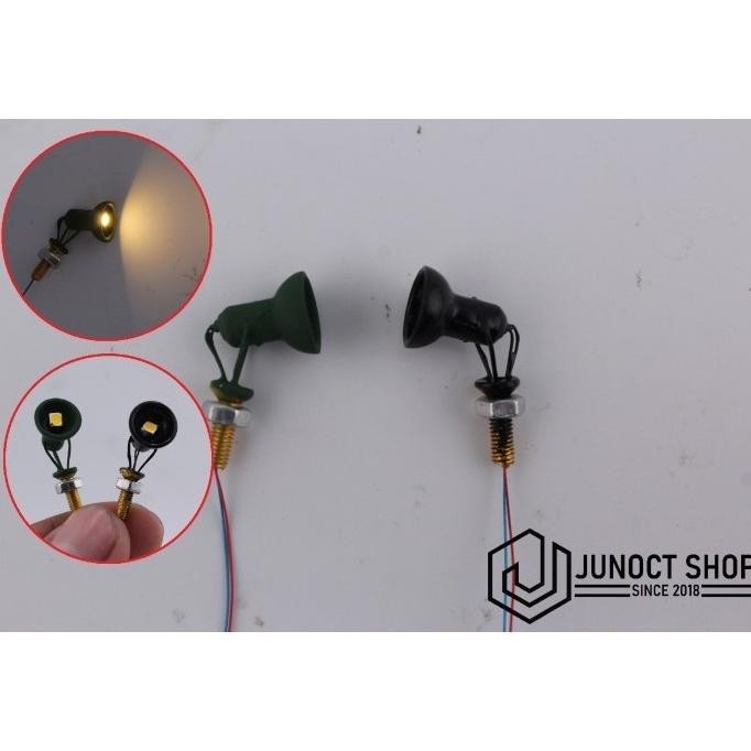 Lampu Pos Sorot Display Miniatur Maket 3-12V Model LED Taman Jalan Kereta Nugi