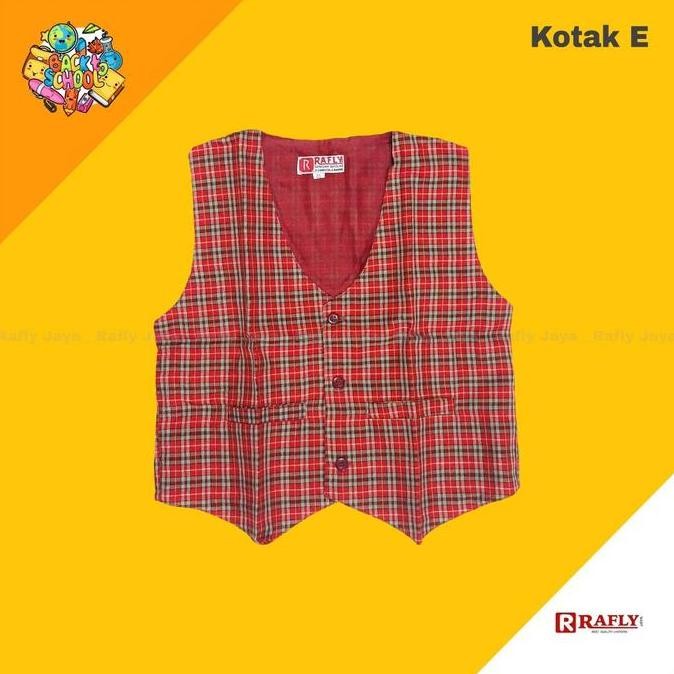 SERAGAM SD - ROMPI ANAK SD MOTIF KOTAK-KOTAK - SERAGAM SEKOLAH SD - RAFLY JAYA