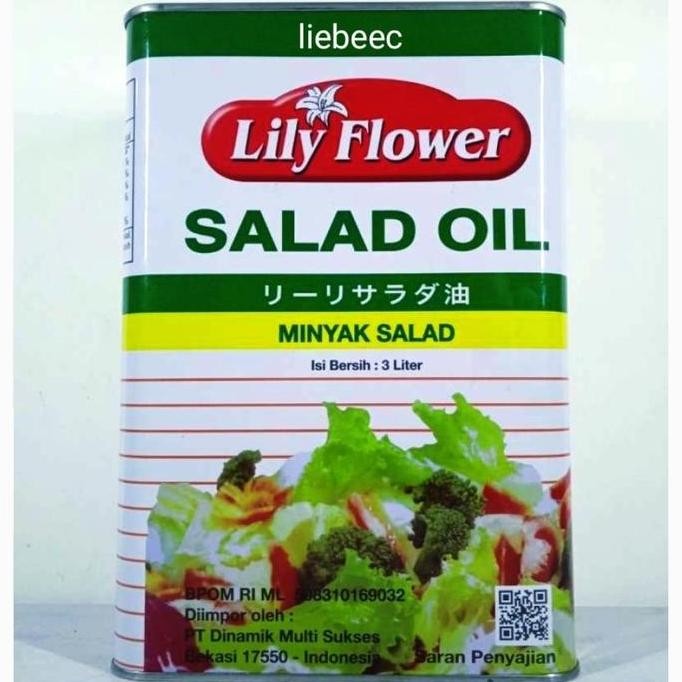 

Lily Flower Salad Oil Minyak Goreng 3 Liter Berkualitas Diskon!