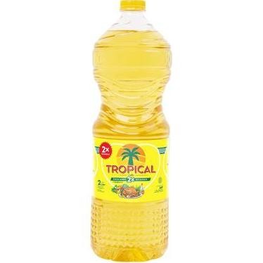 

Minyak Goreng Tropical Botol 2L - Jernih Tidak Mudah Hitam Diskon!