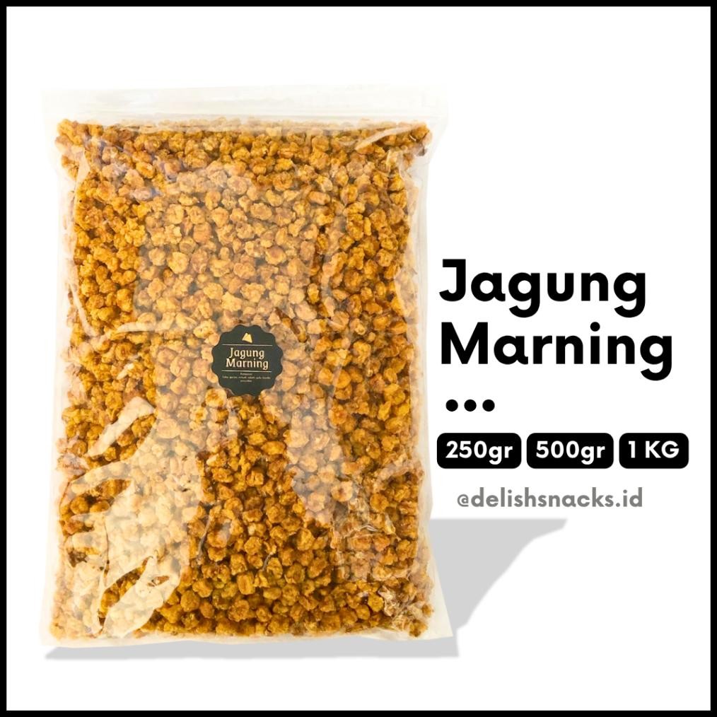 

READY STOCK [DELISH SNACKS] Jagung Marning (Grosir) 250gr 500gr 1 KG / Snack Cemilan Camilan Grosiran Kiloan