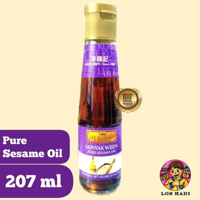 

Lee Kum Kee Minyak Wijen Pure Sesame Oil 207Ml Lkk Original Import Diskon!