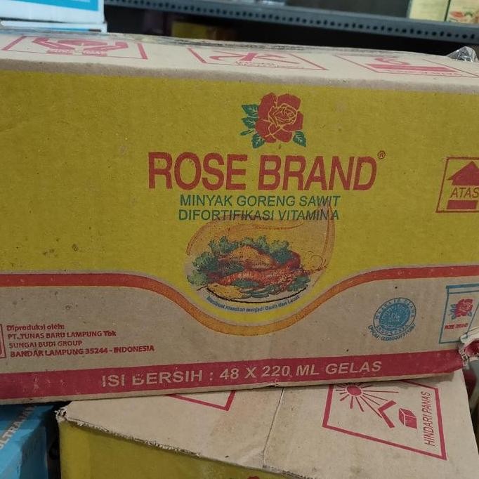 

Minyak Gelas Rose Brand 1 Dus Isi 48 | Khusus Gojek Grab Diskon!