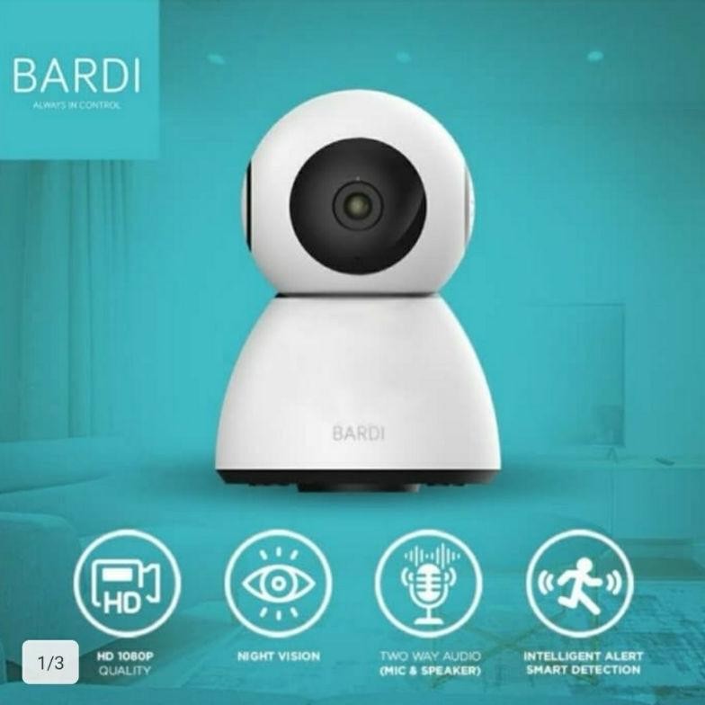 BARDI IP Cam Indoor PTZ CCTV Camera 360 View Nugi