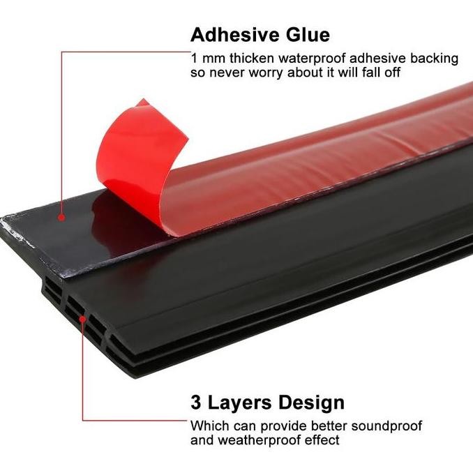 Karet Penutup Celah Bawah Pintu Penahan Pintu Penghalang Kecoa