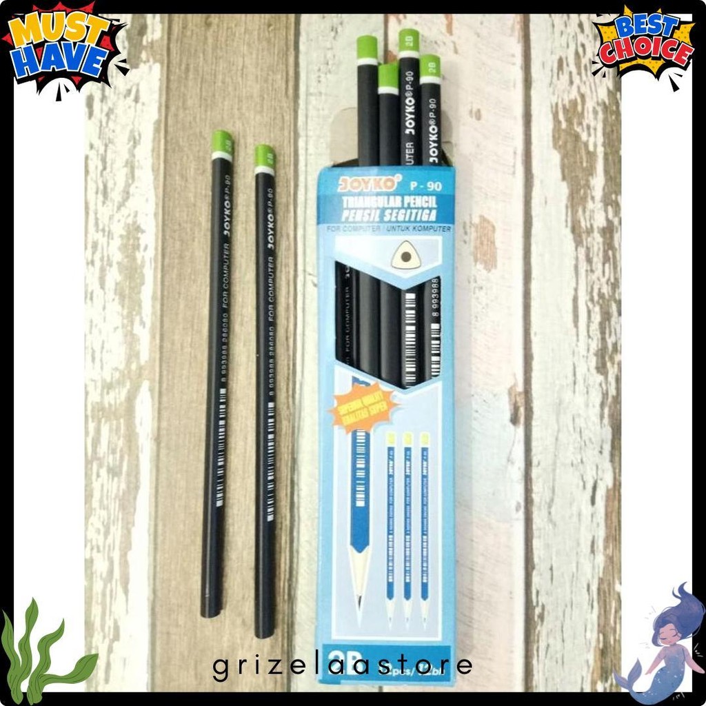 

Pensil 2B Joyko P-90 (12Pcs) Untuk Menulis Dan Menggambar Diskon Setengah Harga