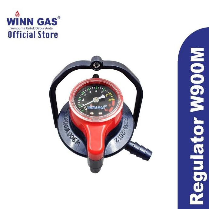Winn Gas Regulator W900 Meter Pengunci Ganda