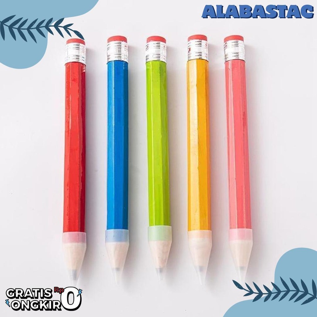 

Babee Toy Alat Tulis Lucu 34Cm Pencil Pensil Jumbo Pencil Pensil Anak Mainan Terlaris! Produk Ini Banyak Dicari
