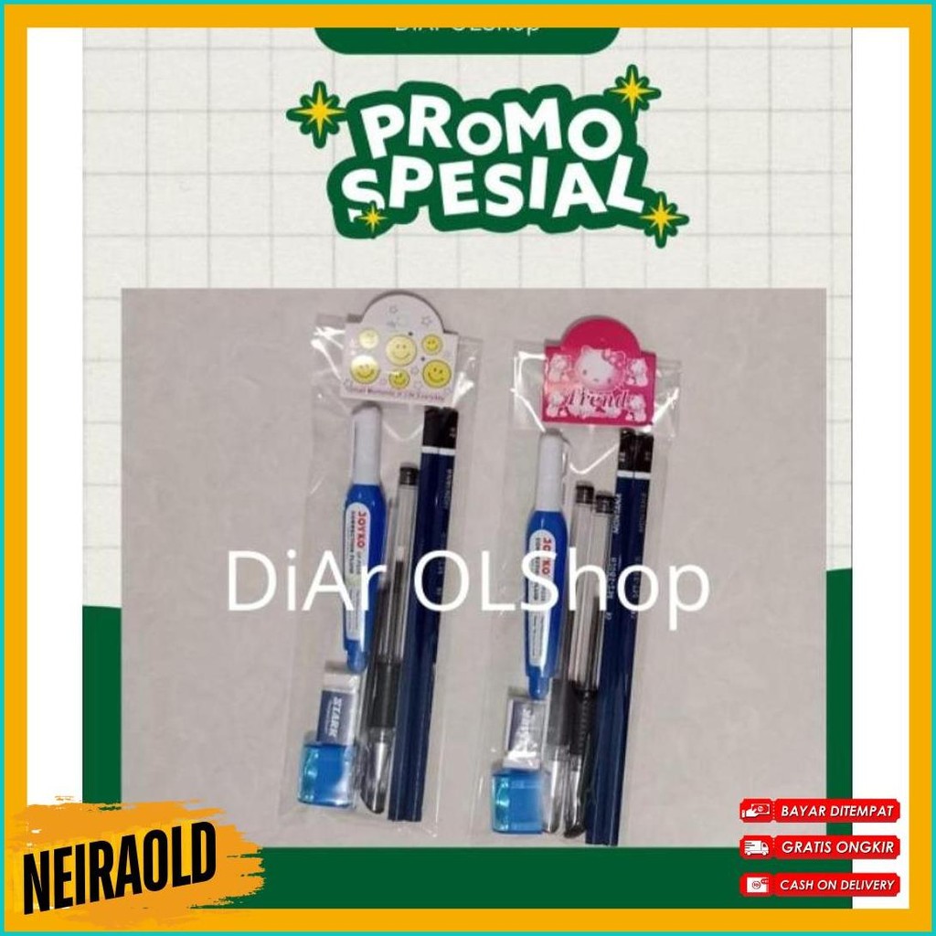 

Paket Alat Tulis Sekolah Ekonomis Lengkap Murah Terlaris! Produk Ini Banyak Dicari