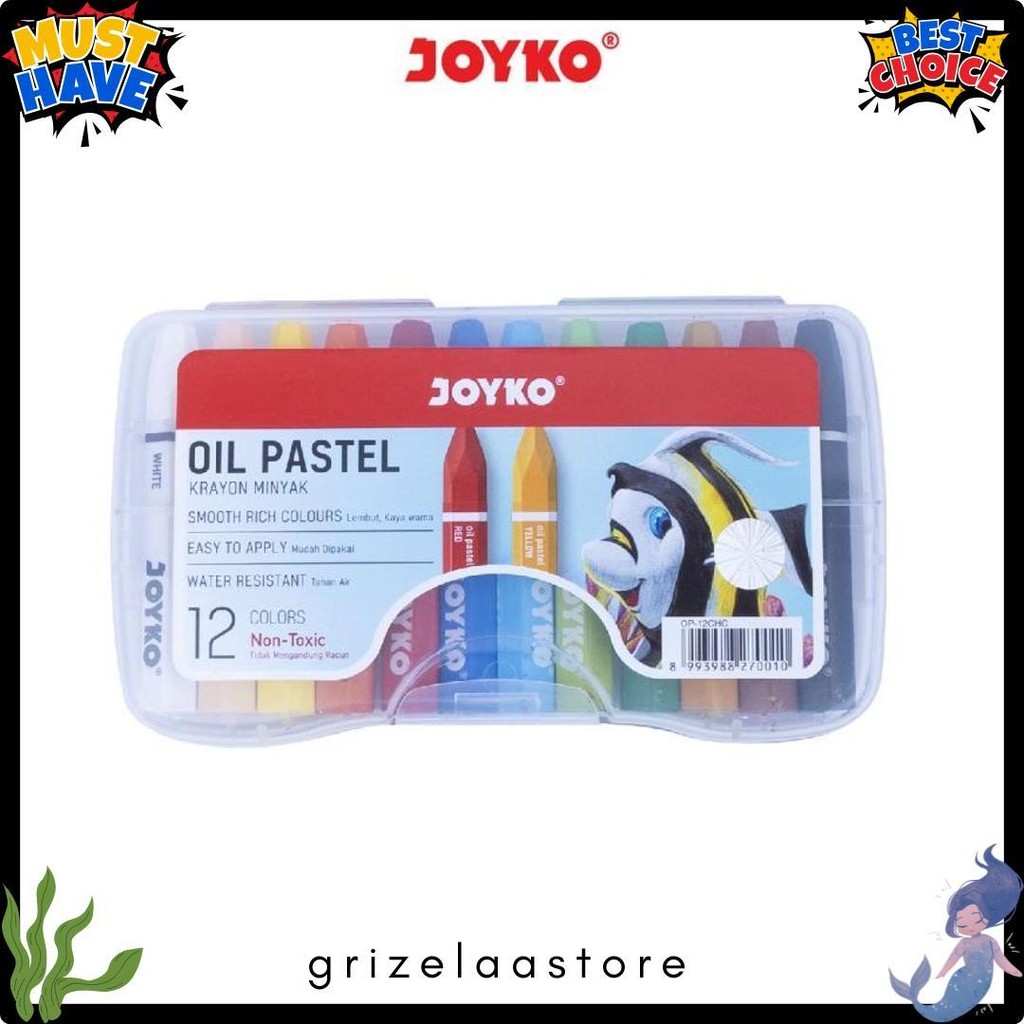 

Crayon / Krayon Joyko Titi Oil Pastel 12 Warna Flash Sale! Diskon Hingga 70%