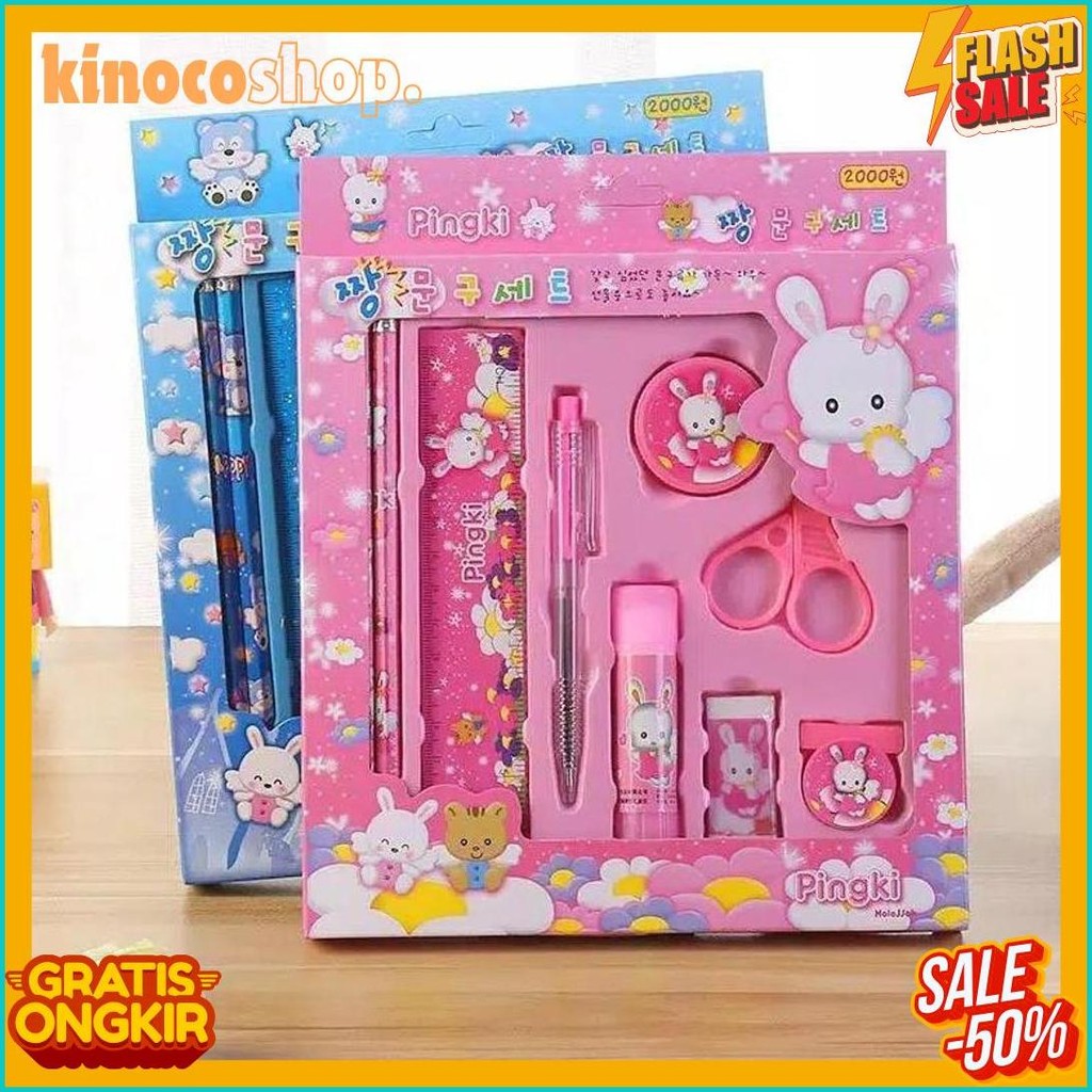 

Alat Tulis Set Anak 9In1 Karakter Diskon Setengah Harga