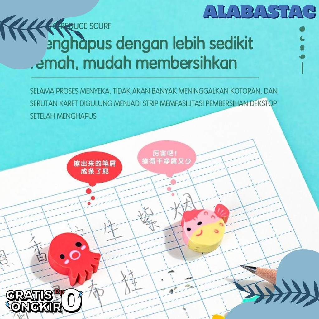 

Deli School Eraser / Penghapus Hapusan Buah Dan Binatang Lucu Isi 20 7533 Terlengkap Dan Termurah