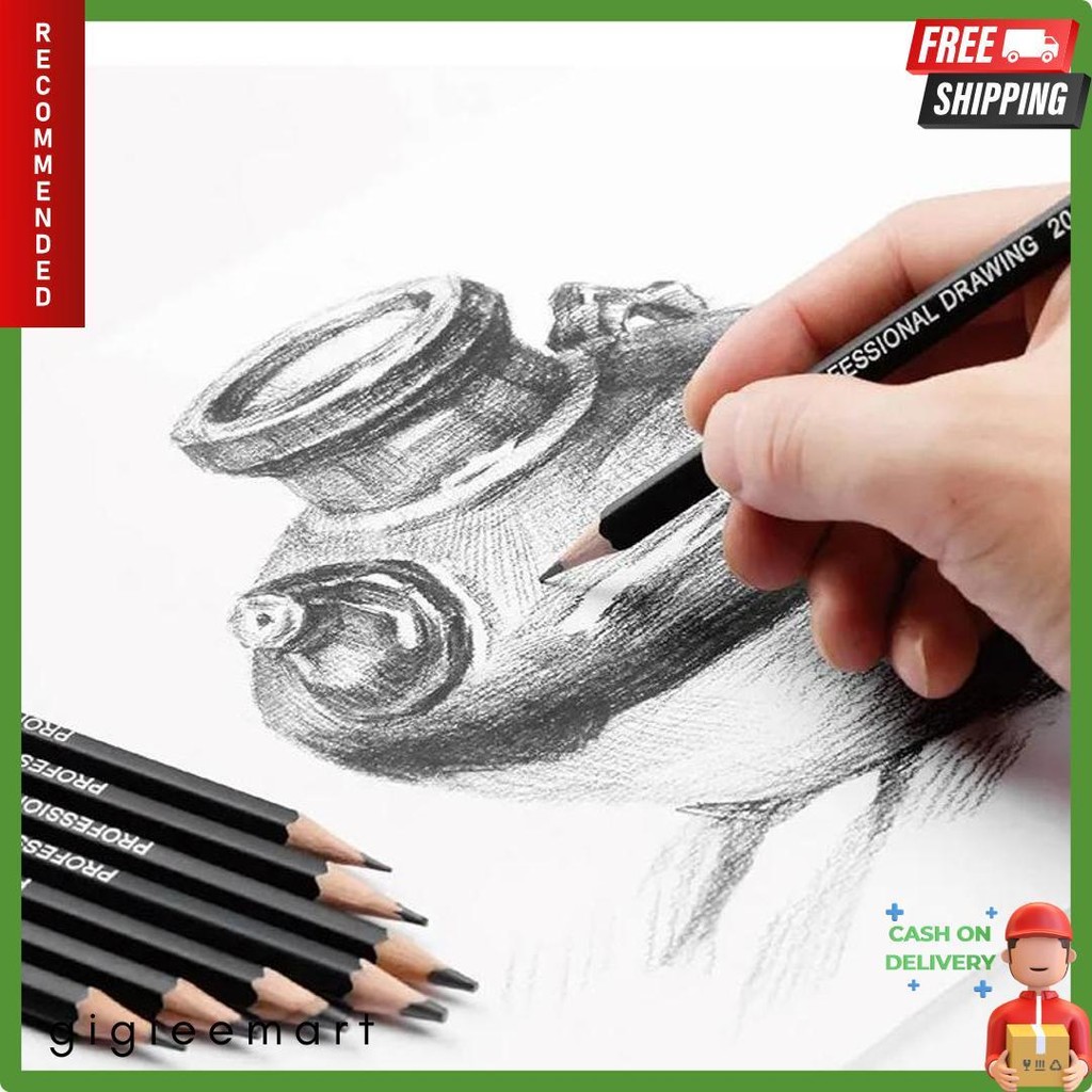 

Pensil Gambar Lengkap 12Pcs Set Lengkap 2H H F B Hb 2B 3B 4B 5B 6B 7B 8B Charcoal Set Pencil Set Dengan Kotak Flash Sale! Diskon Hingga 70%