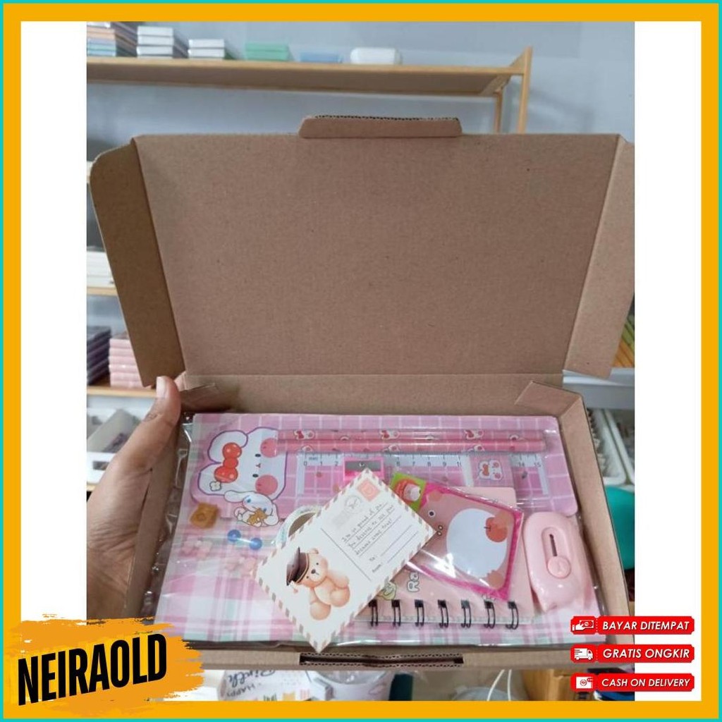 

Termurah Paket Atk Hampers/Tukar Kado Anak Sekolah, Lucu, Unik, Gemes Diskon