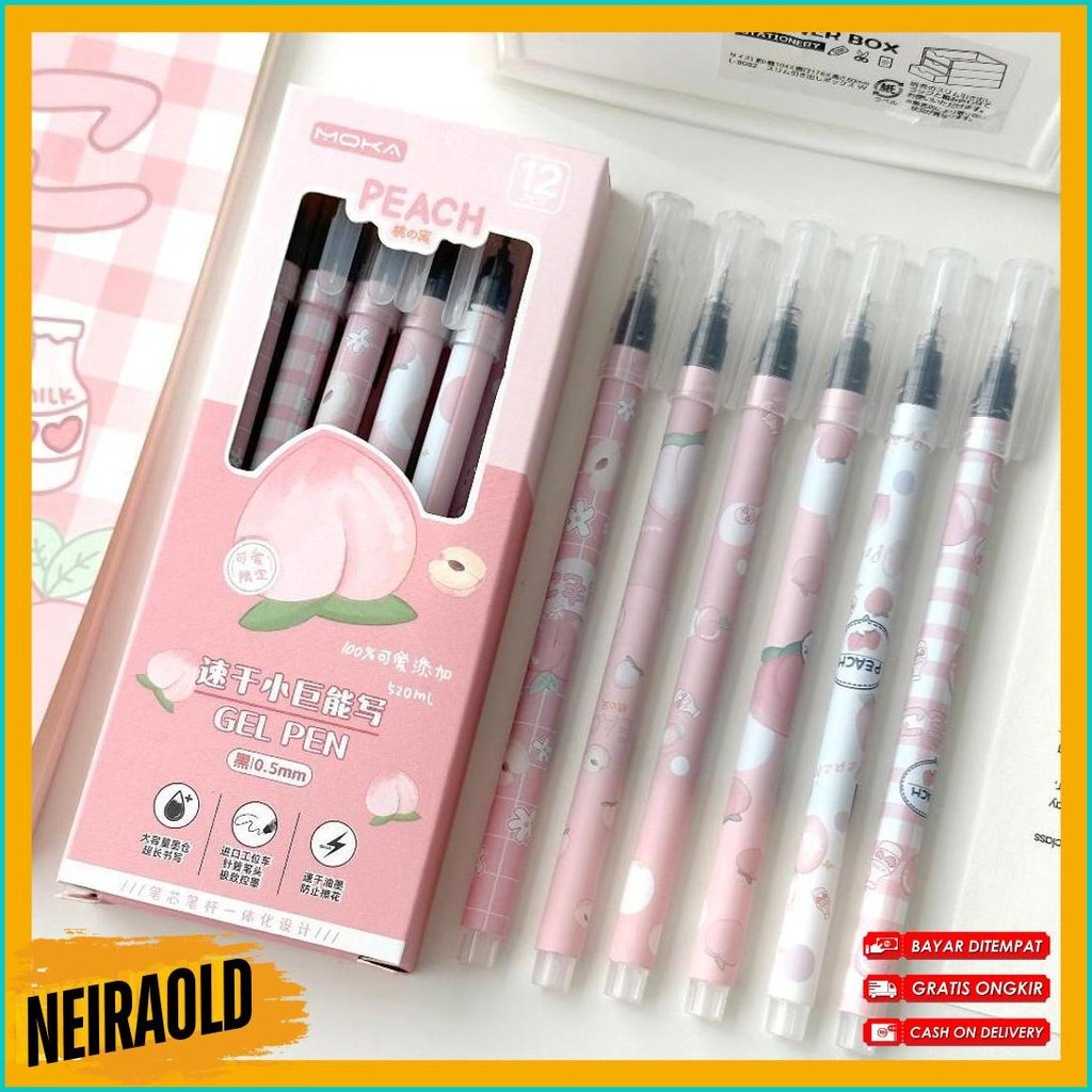 

1 Set 6Pcs Pulpen Gel Tip Runcing Motif Kartun Lucu / Pulpen Gel Karakter Kartun Lucu 0,5Mm Lg Flash Sale! Diskon Hingga 70%
