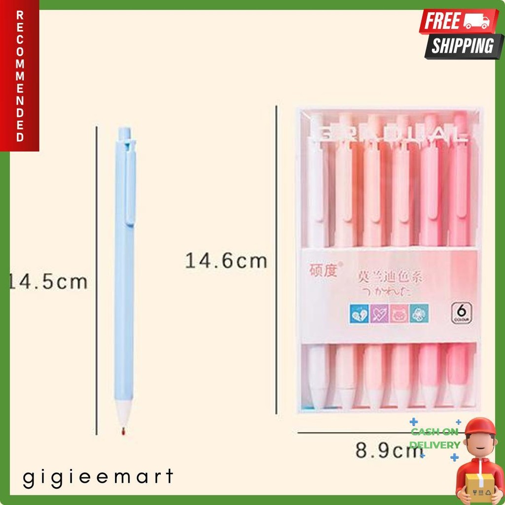 

Best! Pulpen Mekanik 1 Set 6 Pcs 0,5 Mm Dengan Warna Gradasi Pastel Yang Mengesankan Pgs Diskon