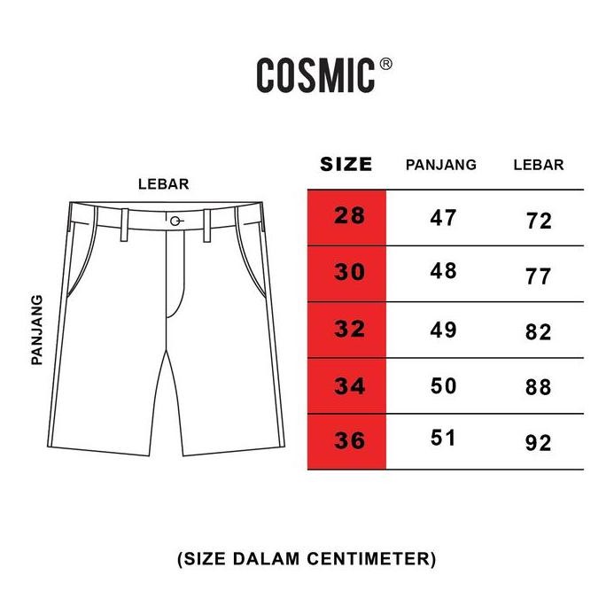 OKS COSMIC Celana Pendek Vamtac Cream