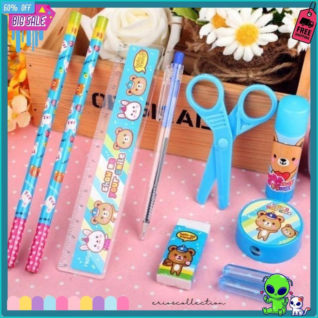 

Munas Paket Alat Tulis Set 8In1 Stationery Set Study Set Anak Karakter Set Alat Tulis Anak Tk Terlaris! Produk Ini Banyak Dicari