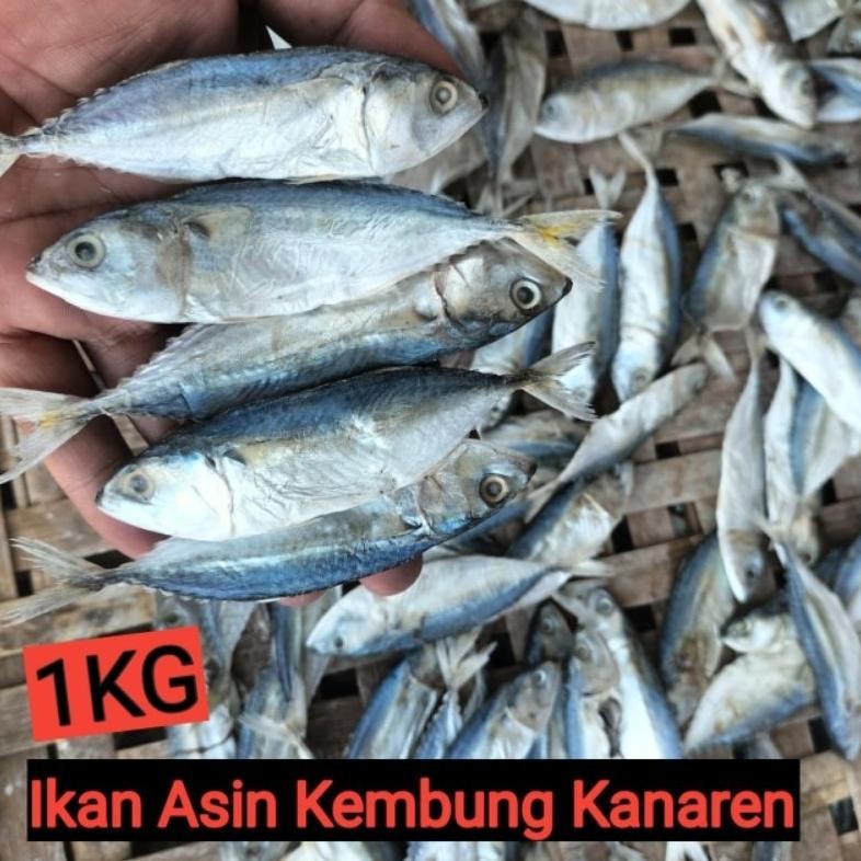 

1kg Ikan Asin Kembung Kanaren Ikan Asin Kering