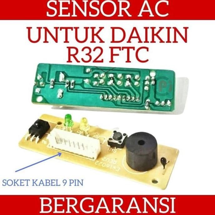 Sensor Ac Untuk Type Daikin R32 Ftc Soket 9 Pin