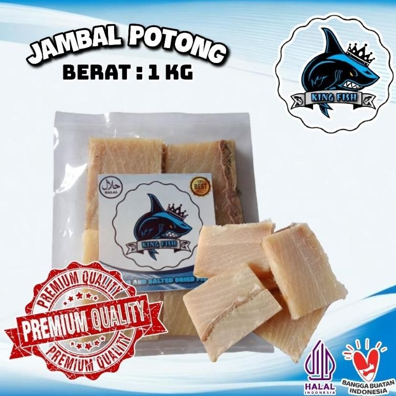 

1KG IKAN ASIN JAMBAL ROTI POTONG KERING TANPA TULANG BERKUALITAS