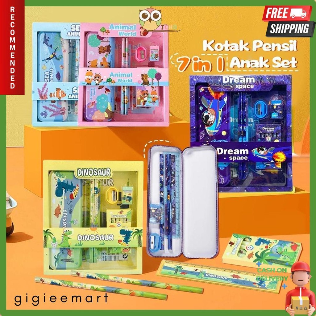 

Jcho Kotak Pensil Anak Stationary Set Lengkap Alat Tulis Kotak Pensil Lucu Karakter Terlaris! Produk Ini Banyak Dicari