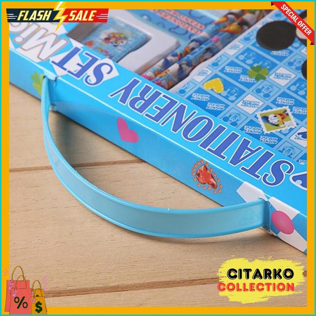 

Osm Jkt S5982 Set Alat Tulis 8 In 1 / Set Alat Tulis Anak Motif Kartun / Set Alat Tulis 8 In 1 Lucu / Stationery Set 8 In 1 Lucu Terlengkap Dan Termurah