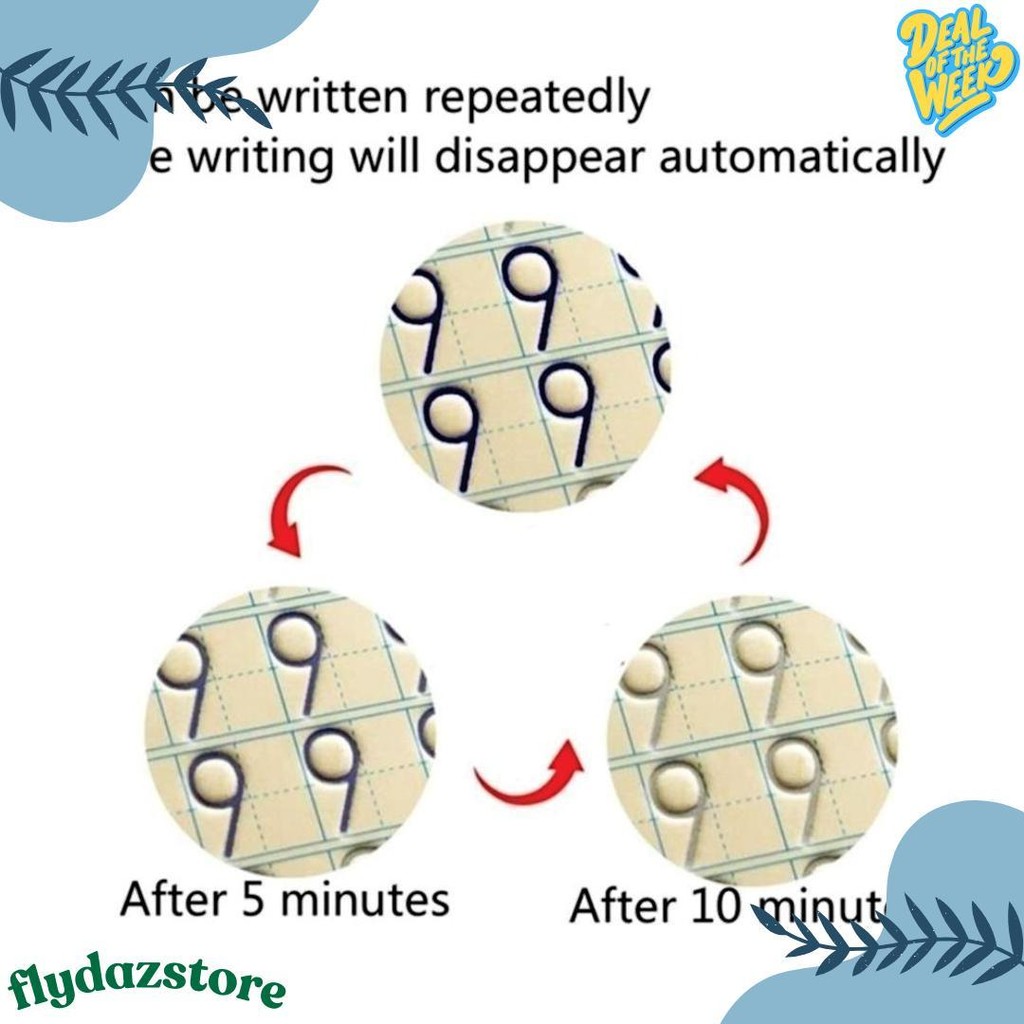 

Buku Ajaib Sank Magic Book | 1 Set Isi 4 Buku + 1 Pulpen + 5 Refill + 1 Holder | Buku Ajaib Belajar Menulis Menggambar Berhitung Diskon