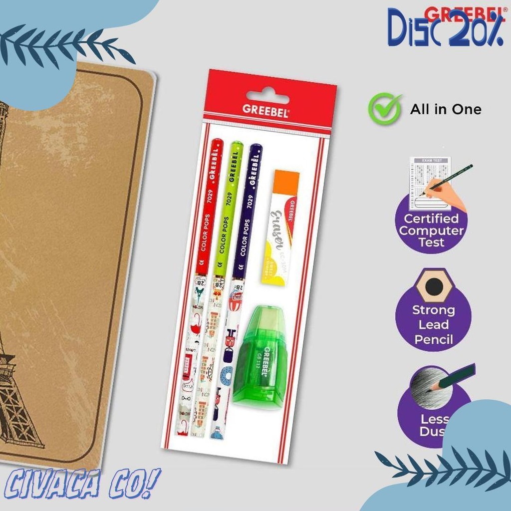 

Greebel Paket Alat Tulis Sekolah / Stationery Set 202308- 112 / Hampers Ulang Tahun Kado Anak Terlaris! Produk Ini Banyak Dicari