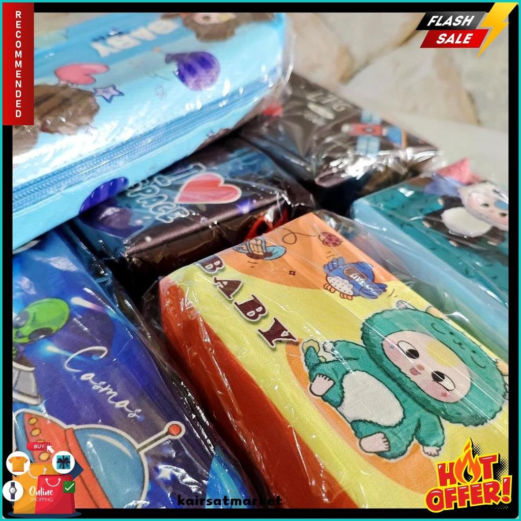 

1 Biji ( 21 X 9 X 4 Cm ) Tempat Pensil Kulit Resleting Motif Kartun Lucu Fancy / Kotak Pensil Sintesis Animal Diskon Setengah Harga