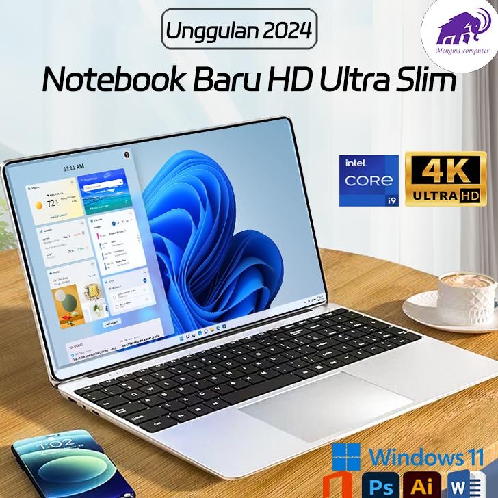 Terlaris Ma Laptop Untuk Kuliah Tipis 2024 Untuk Rumah, Kantor, Dan Pelajar - Intel I5 J4105, Ram 8G