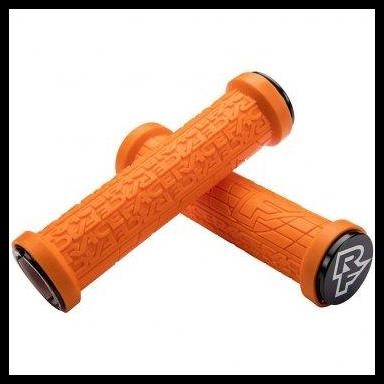 HANDGRIP STANG SEPEDA RACEFACE HANDLEBAR GRIPS MTB GRIPPLER ORANGE